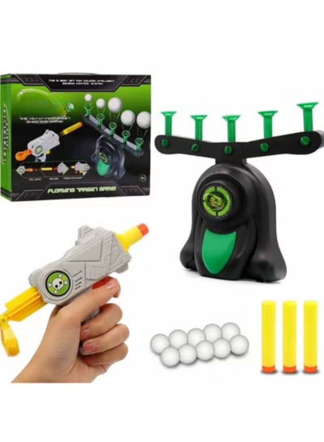 Electric Hover Shot Floating Target Game Set – Luminous Airshot Hovering Ball Target Toy for Kids  Adults - Image 1